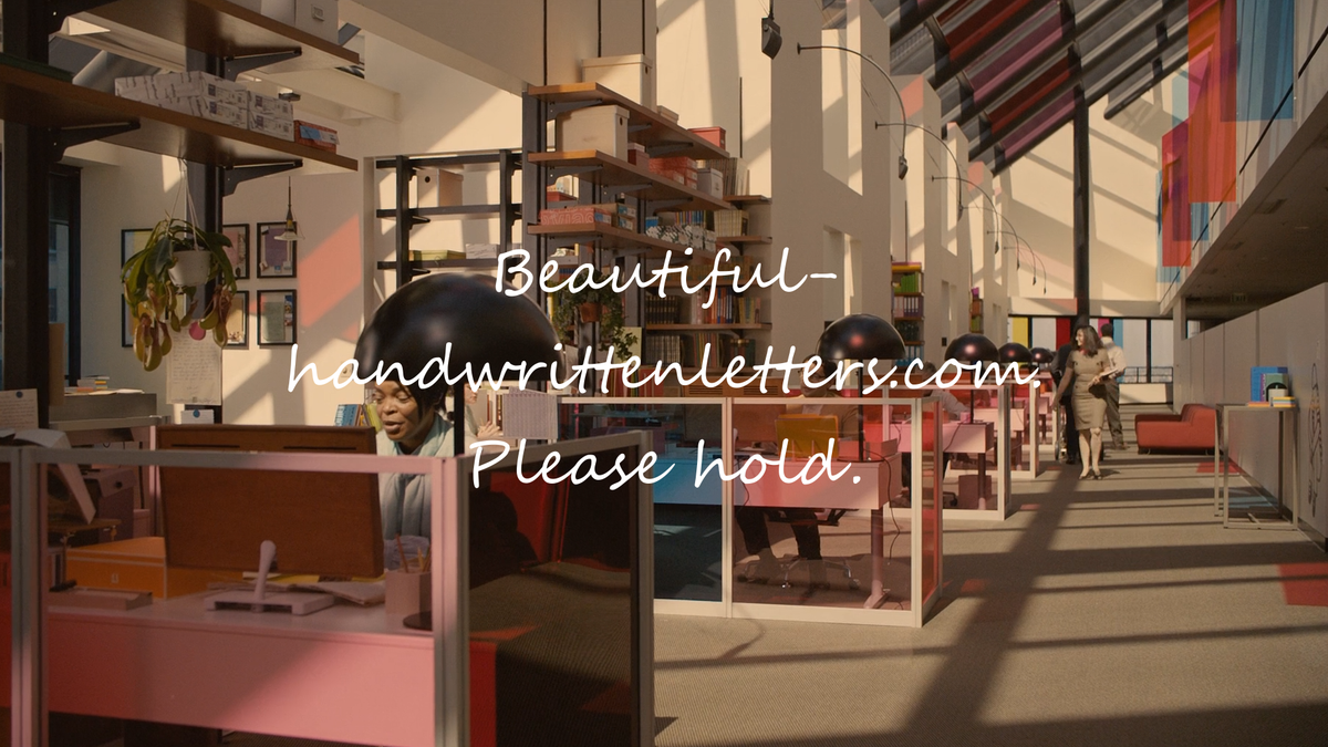 Beautiful Handwritten Letters